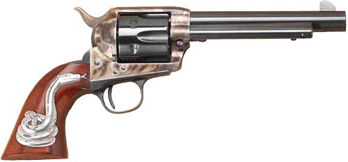 Cimarron MAN W/NO NAME 45LC - Frontier 5.5" CC/BL W/Inlay