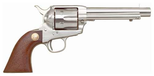 Cimarron MP4501 Model P Revolver .45 LC 5.5" Stainless Walnut Grip