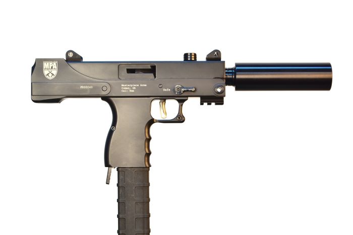 MPA DEFENDER 9MM TOP- COCKING 4.5" NON-THREADED BLK