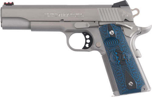 Colt Series 70 Competition 1911 .38 Super 5" Stainless 9rd G10 Grips