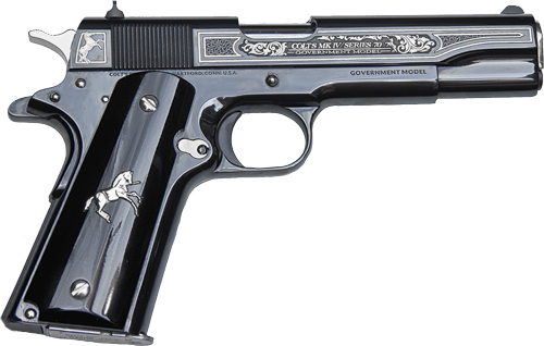Colt 1911C Oscuro y Plata TALO 1911 38 Super 5"