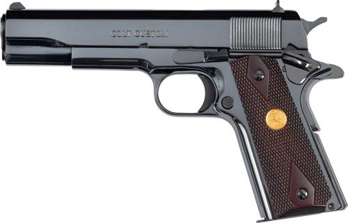 Colt Government Classic 1911 .38 Super 5" Royal Blue Semi-Auto Pistol