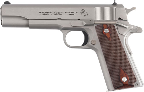 Colt Government 1911 Classic Series 9mm 5" Stainless Handgun
