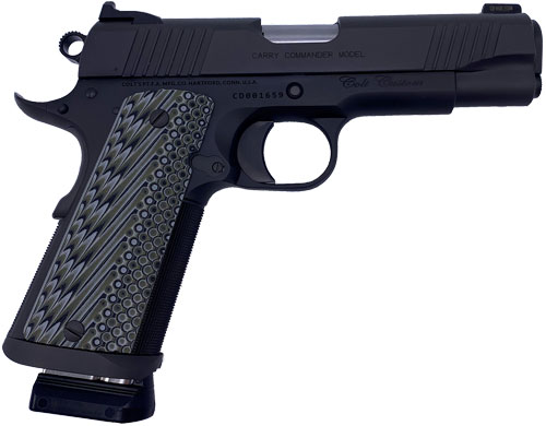 Colt Custom Carry Limited Handgun 9MM Luger 9RD Magazine 4.25" Barrel Smoke Grey DLC