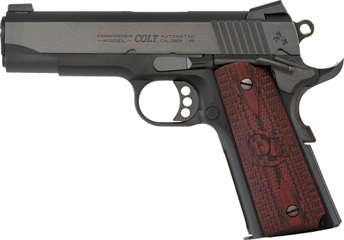 Colt Lightweight Commander Handgun .45 Auto 8RD Magazine 4.25" Barrel Anodize\blued Finish