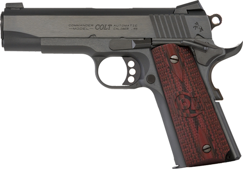 Colt Combat Commander Handgun .45 Auto 8RD Magazine 4.25" Barrel Blued Finish