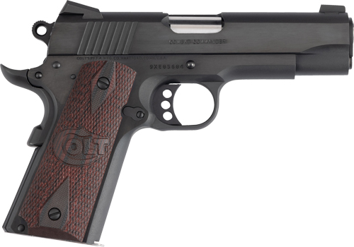 Colt Combat Commander Handgun .38 Super 9RD Magazine 4.25" Blued