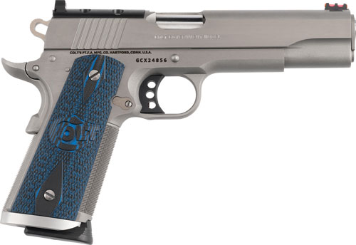 Colt Gold Cup Trophy Handgun 9MM Luger 9RD Magazine 5" Barrel Stainless G10 Grips Optic Ready