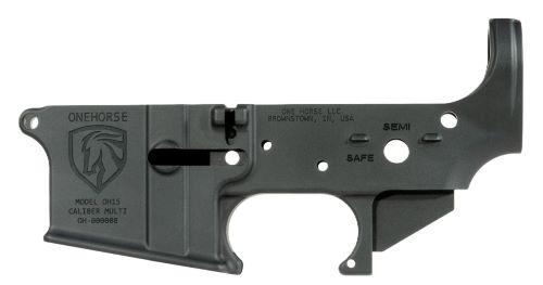 One Horse AR15 Stripped Lower Receiver Anodized