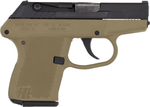 KELTEC P32B Blued Slide Tan Grip 7RD Pistol P32BTAN - Kel-Tec - Best Price $279.99