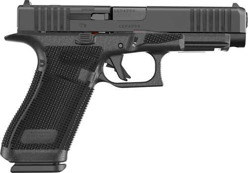 GLOCK 17 ORS 9MM GEN6 FS - 17-SHOT BLACK FRONT SERATIONS-img-1