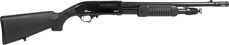 Iver Johnson Pump Action Shotgun 12 Gauge Matte Black Synthetic Finish