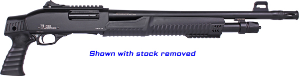 Iver Johnson PAS12 PG-R/C 12 Gauge Pump Shotgun 18" Pistol Grip 4+1 Black