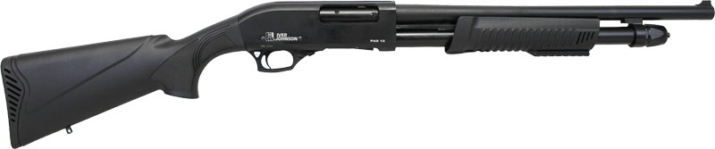 Iver Johnson PAS12 12ga Pump Shotgun 18.5" Barrel 4rd Black Synthetic