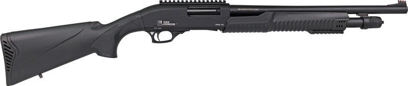 Iver Johnson Pump 12 Gauge 3" 18" Blued Synthetic