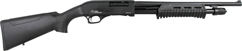 IVER Johnson PUMP 20GA 3" 18" - Cylinder Blued Synthetic
