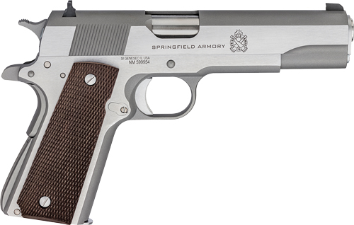 SPRINGFIELD 1911 DEFENDER MIL - SPEC 45ACP 5in. 7RD STAINLESS-img-0
