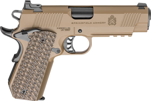 SPRINGFIELD 1911 TRP 45ACP - 4.25in. 7RD COYOTE W/CARRY CUT-img-1