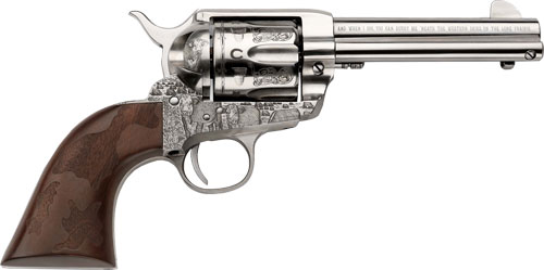 Pietta Cowpoke Revolver .357 Magnum 4.75in Old Silver (Engraved)