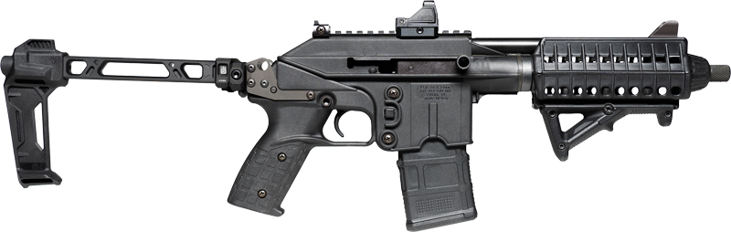 Kel-Tec PLR16BLKD 5.56 NATO 9.2" Pistol Brace Magpul Grip Black - Kel-Tec - Best Price $720.00