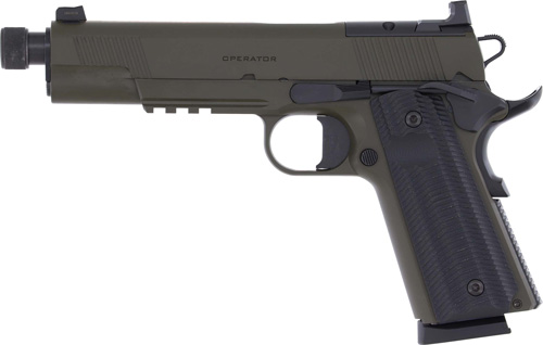 Springfield Armory 1911 Operator AOS Threaded Handgun .45 ACP (5.75" Threaded Barrel)
