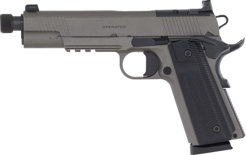 Springfield Armory 1911 Operator AOS .45 ACP Threaded (Tungsten Gray)