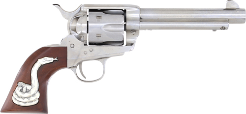 Cimarron Firearms MAN With NO Name SAA 45Lc 5.5 White PW PP411WSSI01 - Cimarron - .45 Colt (.45 Long Colt) for sale at TheGunDock