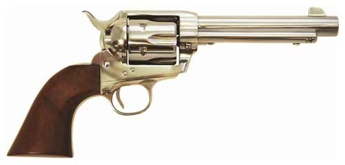 Cimarron PP4504 Frontier .38SPL/.357MAG 5.5" Stainless Walnut Revolver