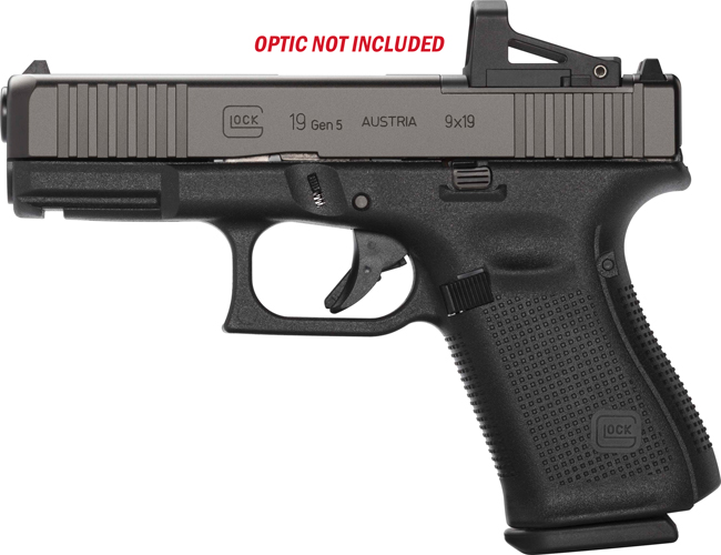 Glock 19 Gen5 MOS 9mm 15-Shot Rebuilt