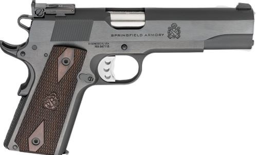 SPRINGFIELD 1911 GARRISON - TARGET 9MM 5in. BLUED WALNUT-img-0