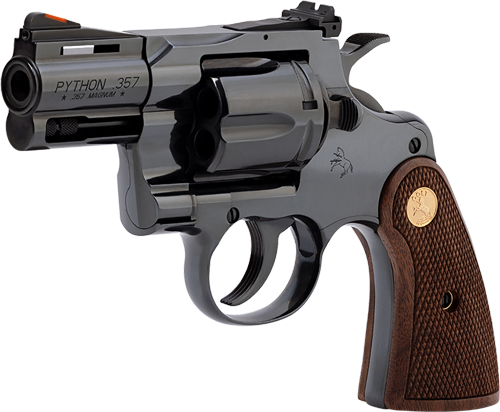 COLT PYTHON 357MAG 2.5" 6RD BLUED WALNUT GOLD