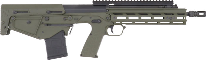 Kel-Tec RDB Defender Green AR-15 Rifle - .223 Rem/5.56, Ambidextrous, M-LOK Handguard, Collapsible Stock, 16" Barrel - Kel-Tec - Best Price $786.30