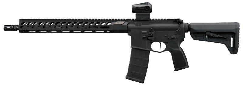 SIG Sauer M400 Forge Black Rifle 5.56 NATO 30RD Magazine 16" Barrel Romeo-MSR Gen II Adjustable Stock M-LOK Handguard