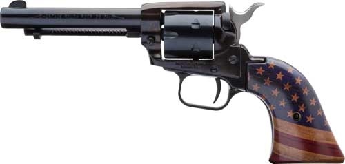 Heritage 22LR 4.75" FS Blued - USA FLAG GRIP