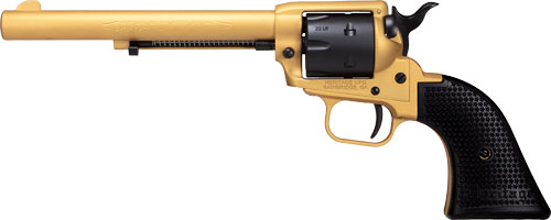 Heritage 22LR 6.50" FS - GOLD Polymer GRIP