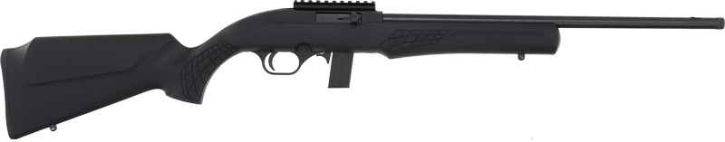 Rossi RS22 Rifle - Black | 22LR | 18" | 1X 10 MAG | Picatinny Rail | Threaded Barrel