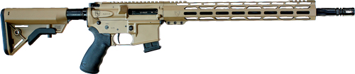 ALEXANDER TACTICAL 17HMR 18″ STRAIGHT FLUTED BBL 10RD FDE