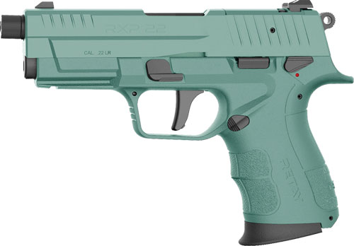 Retay USA RXP22 22LR Pistol - 2-13RD MAGS Threaded BLUE