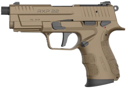 Retay RXP22 Handgun .22 LR 13RD Magazines(2) 4" Threaded Barrel FDE Frame/Slide