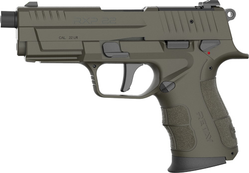 Retay RXP22 RMR Optics Ready .22 LR 4" Threaded Barrel OD Green 13-Round Compact Handgun