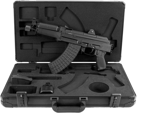 Arsenal SAM7K-56 7.62x39mm Pistol, Milled Receiver, 30rd Mag, Black - Arsenal, Inc. - 7.62x39 for sale at TheGunDock