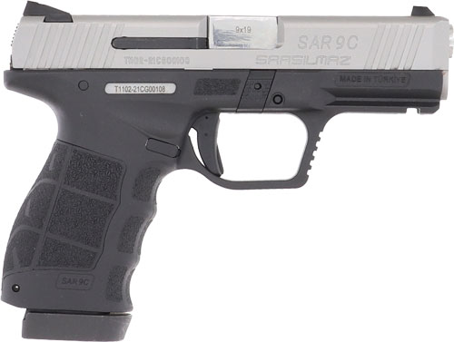 SAR USA SAR9C 9MM COMPACT 4" 2-15RD STAINLESS!