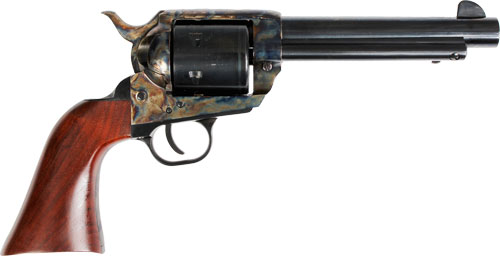 Traditions 1873 SA Revolver - 44 MAG 5.5" Color CASE/Walnut