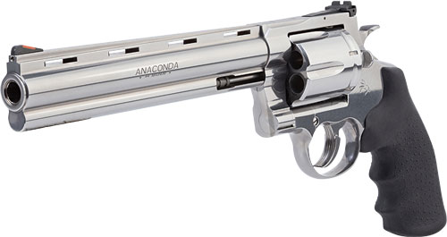 Colt Anaconda Handgun .44 Rem MAG 6RD Capacity 8" Barrel Stainless Frame Black Grips