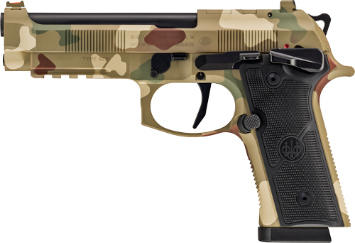 Beretta 92XI SAO FS 9mm Frogskin Camo Pistol 4.7" 10-Round