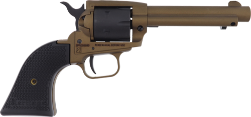Heritage Rough Rider Handgun .22 LR 6/Rd Capacity 4.75" Barrel Polymer Black Burnt Bronze Cerakote