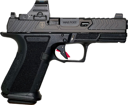 Shadow Systems MR920 War Poet Handgun 9MM Luger 15RD Magazines(2) 4" Fluted Barrel Black W/Holosun 507C