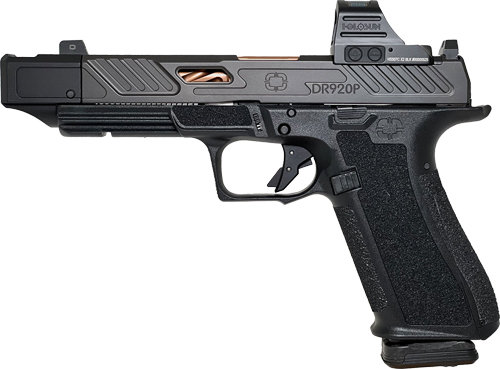 Shadow Systems DR920P Elite - 9MM W/Holosn OPTC COMP BRZ BBL