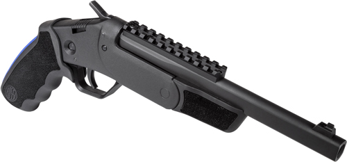 Rossi Brawler Single Shot Pistol - BLK | .410 Ga. / .45 LC | 9" Barrel | Single Shot | Includes Chest Rig