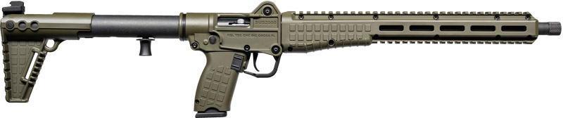 Kel-Tec SUB2000 Gen 3 10mm Folding Semi-Auto Rifle (Glock 20 Mags, 15rd)